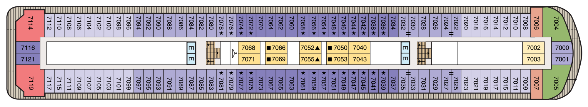 Deck 7 plan
